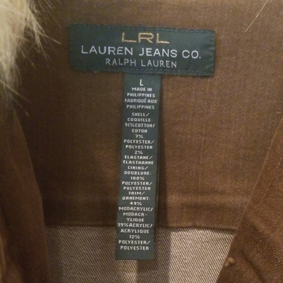 Ralph Lauren Fur Collar Jacket - Picture 3 of 3